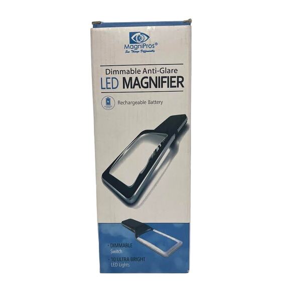 NEW! MagniPros See Things Differently 3X with 5X Zoom Magnifying Glass - Picture 3 of 6
